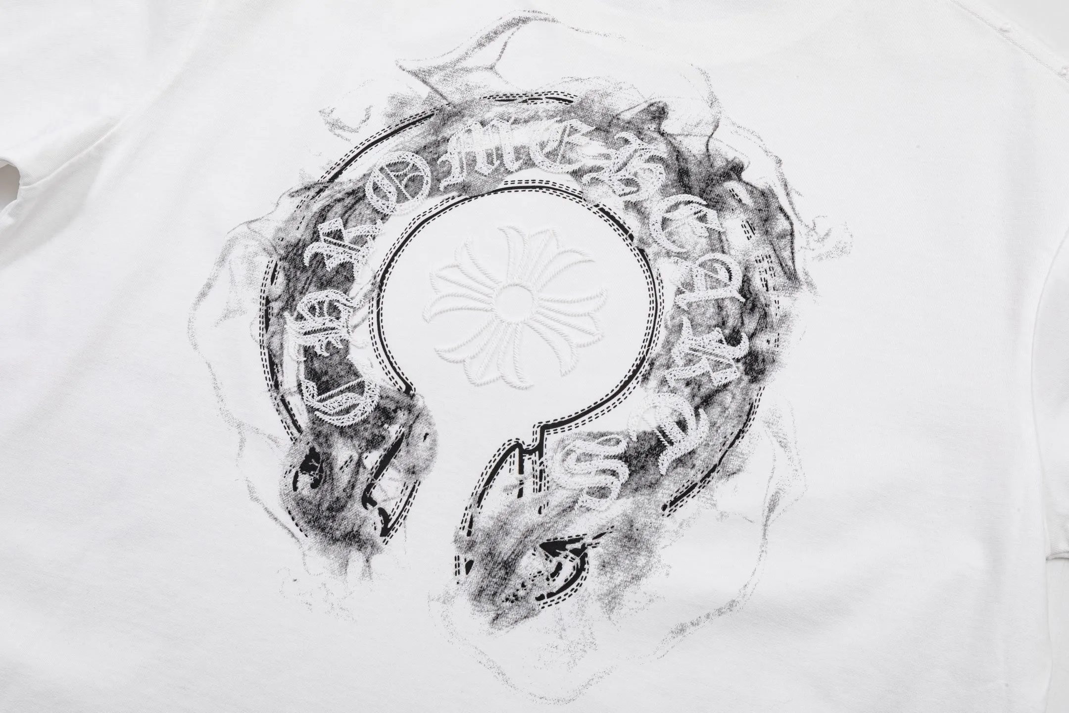 Premium Quality Chrome Hearts logo ， ， ， ， ， Same Style。 ： S M L XL